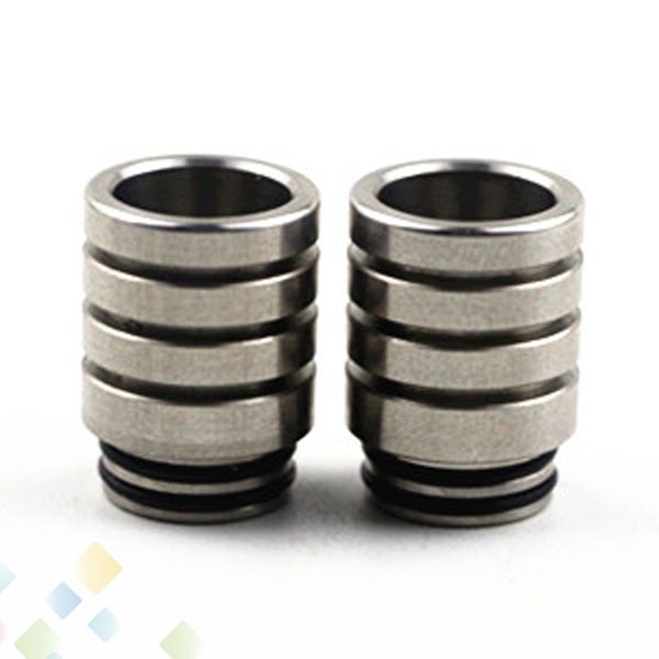 

TFV8 SS Drip Tip Stainless Steel Wide Bore drip tips Mouthpieces for TFV8 TFV12 Tank Atomizer E Cigarette DHL Free