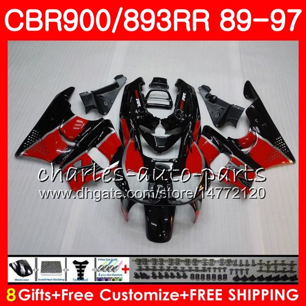 

cbr 893rr for honda red black cbr900rr cbr893rr 89 90 91 92 93 94 95 96 97 95hm10 cbr893 rr 1989 1990 1991 1992 1994 1995 1996 1997 fairing