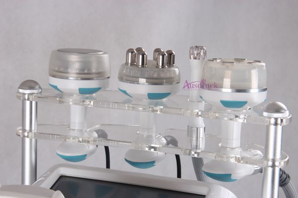 

new 40khzrf vacuum blue light head ultrasonic liposuction cavitation rf multipolar radio frequency bio lifting slimming machine