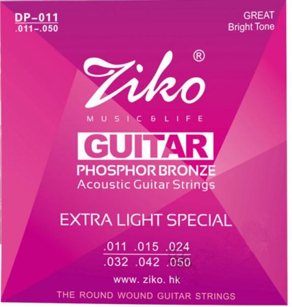 

ziko 011-050 acoustic guitar strings musical instruments accessories guitar parts