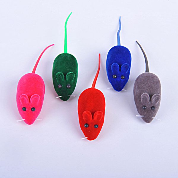 

cute pet cat kitten dog playing toy false mouse rat squeak noise sound toy ing