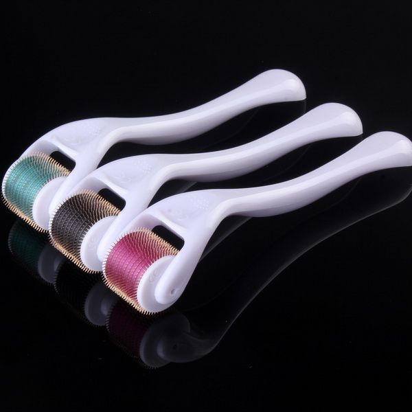 

new 2.5mm 540 needle roller acne scars cellulite stretch marks face for hair loss treatment rejuveness derma roller