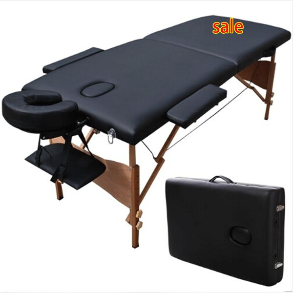 

portable massage table facial spa bed tattoo carry case black goplus 84"l ing