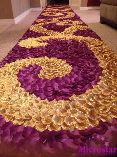 

100pcs silk rose petals table confetti marriage artificial flower crafts wedding party events decoration wedding supplies party decoration