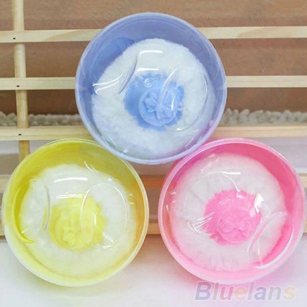 

wholesale- latest baby beauty multicolor cosmetic villus puff sponge case makeup tool 02g 5kaj