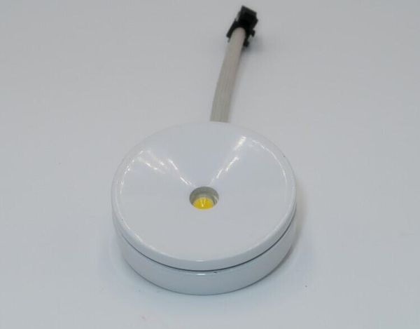 10X mini-3W Regulável disco luz de superfície de móveis contra jóias display LED gabinete vitrine montada lâmpada holofotes AC85-265V