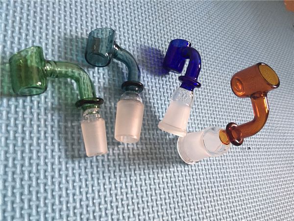 2mm thick Colorful 14mm/18mm male/female glass tobacco bowl for bongs water pipes smoking herb bowls for bongs