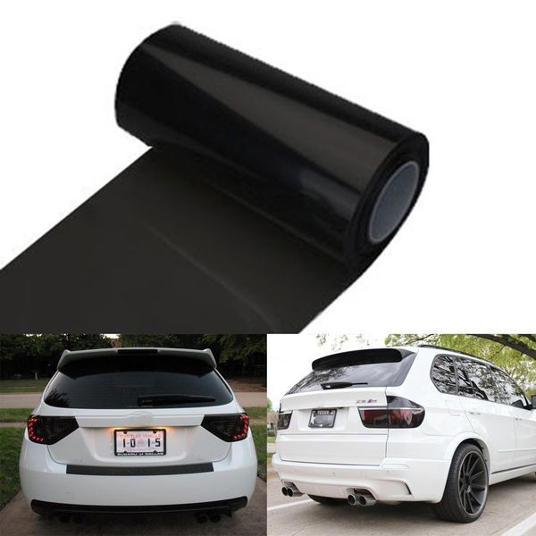 

car shading film black waterproof vinyl film car headlight auto tint headlight taillight fog light flim 12inch x 48inch