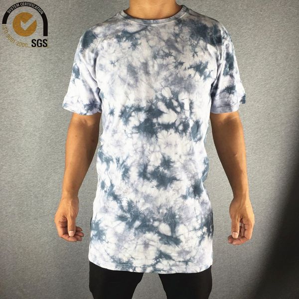 

wholesale-mens washed t shirt vintage style long washed tees casual fitting washed retro t shirt for men tie dye t shirts men, White;black