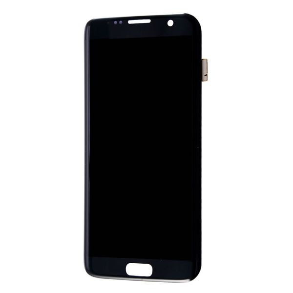 

wholesale-black white silver gold pink coral blue display for samsung galaxy s7 edge g935 g935f lcd screen touch digitizer frame assembly