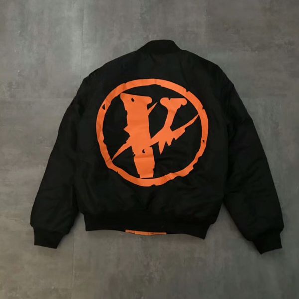 

2019 jacket men ma 1 bomber pop up papking fragment coat flight air force pilot hip hop 19ss jacket, Black;brown