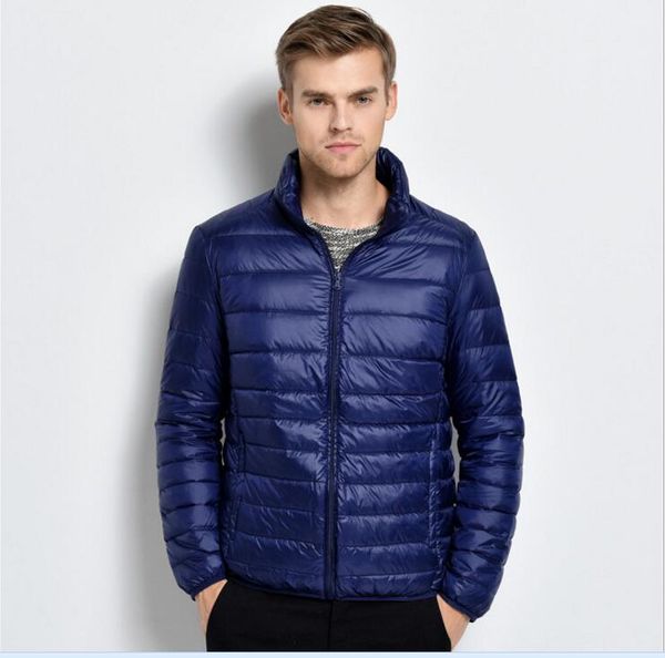 Men Casual Warm Jackets Solid Thin Breathable Winter Jacket Mens Men Casual Warm Jackets Solid Thin Breathable Winter Jacket Mens Outwear Coat Lightweight Parka Plus Size