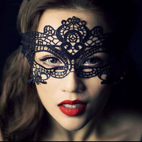 

lace halloween masks lovely party venetian masquerade decorations half face lily woman lady mardi gras masks for christmas gift hh-m01