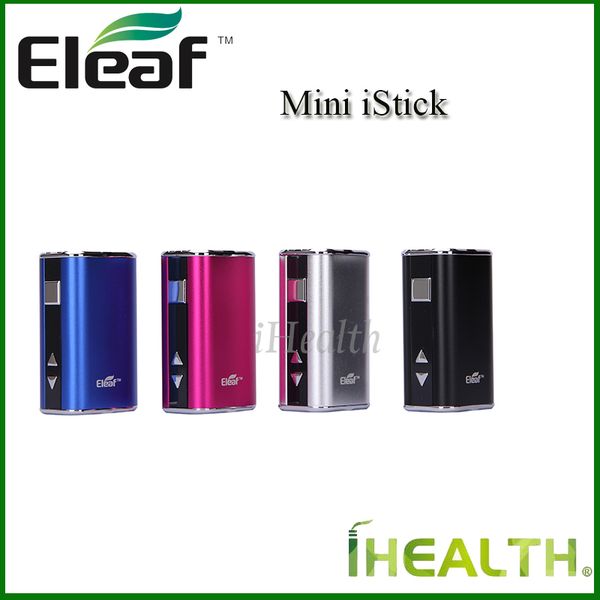 

Authentic Eleaf Mini iStick mini 1050mah Built-in Battery 10w Max Output Variable Voltage Mod Matching with GS 16S simple packing 4 colos