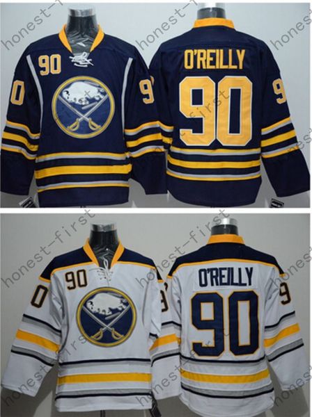 

Wholesale 90 Ryan O'Reilly Sabres Jersey Buffalo Red Blue White Ryan O Reilly Ice Hockey Jerseys OReilly Breathable Top Quality