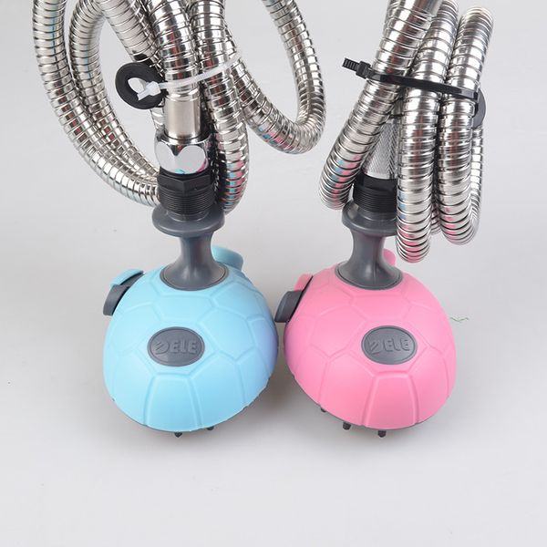 

new pet dog cat multifunctional bath shower head massage grooming b445 shampoo sprayer dog cleaning & grooming, Silver