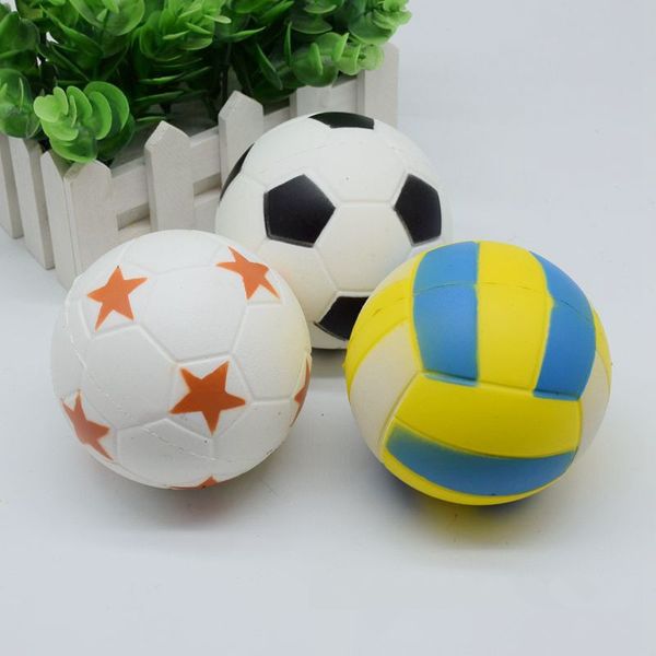 Factory Soccer Squishy Calcio Pallavolo Squishiy Simulazione Cibo Per Portachiavi Catena Del Telefono Giocattoli Regali Tutti I Tipi Di Stile