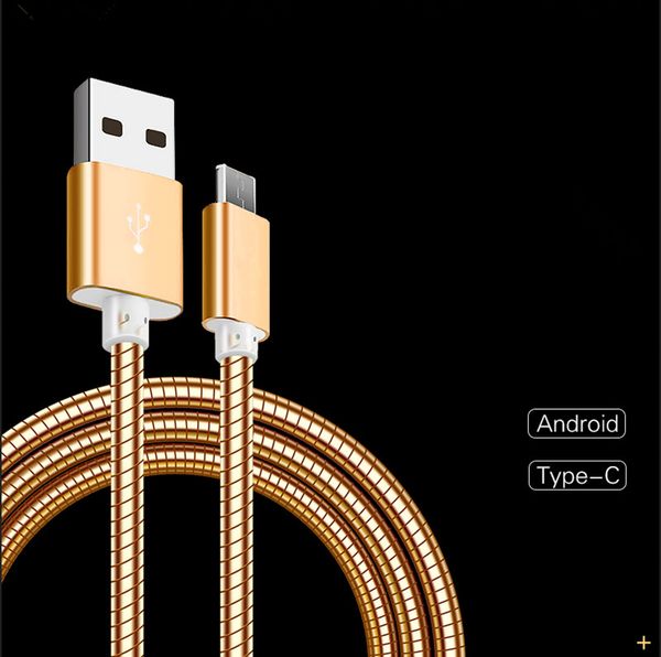 

Micro USB2.0 КАБЕЛЬ Металлическая Быстрая Зарядка Провод Телефон Зарядное Устройство