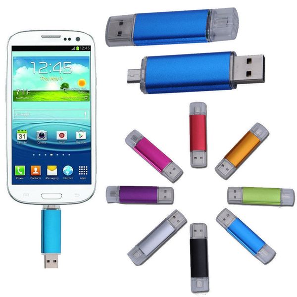 

256GB 128GB 64GB USB 2.0 Flash Thumb Drives Pro USB Flash Drive USB Mini Silver Plastic Swivel Memory