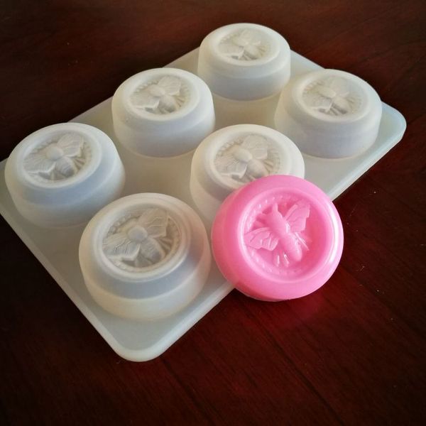 3D Skull Fondant Cake Mold Silicone Small Chocolate Soap Candles Tool DIY Food