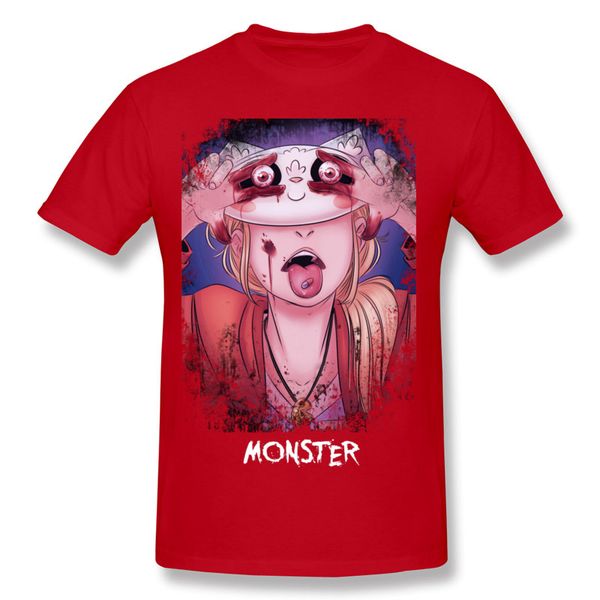 Sick Taste Male Dread Print Tees Monster Bloody Men S Printed T Shirt Formal Slim Design 5xl Man Top Clothes Awesome T Shirts Designs Cool Funny