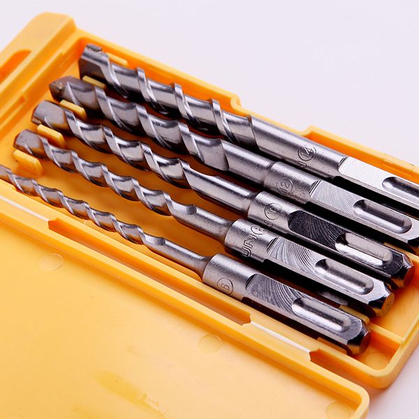 

бесплатная доставка спиральное сверло ручной электроинструмент часть квадратный хвостовик электрический молоток дрель бурение для кирпичной