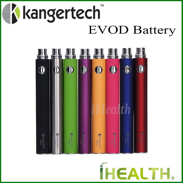 

Kanger EVOD Батарея 1000mah 1000mah эг Батарея Thread 100% оригинальные 8 цветов в наличии