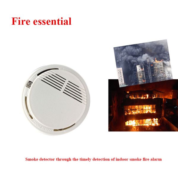 

Smoke detector alarm y tem en or fire alarm detached wirele detector home ecurity high en itivity table led 85db 9v battery