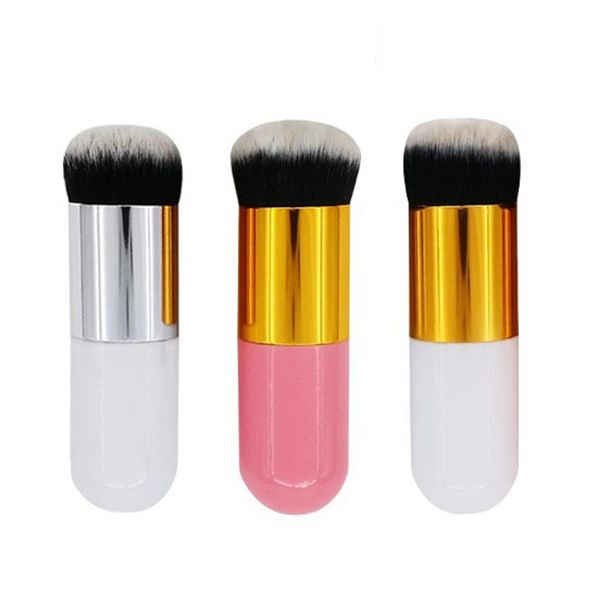 

new 5 colors powder brush single soft face cosmetic makeup brush big loose shape maquiagem for women makeup beauty selling