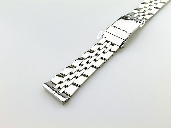 22mm 24mm pulseiras masculinas novas de polimento de aço inoxidável de alta qualidade para relógio Breitling 183A