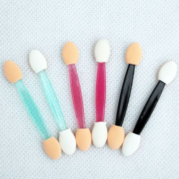 

горячая продажа 10pcs/set макияж дважды конечные тени карандаш для глаз кисть губка аппликатор инструмент для женщин леди красоты инструмент