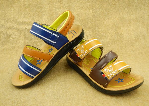 

2016 мальчиков сандалии детская обувь детские сандалии мальчиков обувь размер 26-36 1 лот = 56 пар dhl бесплатно, Black;red