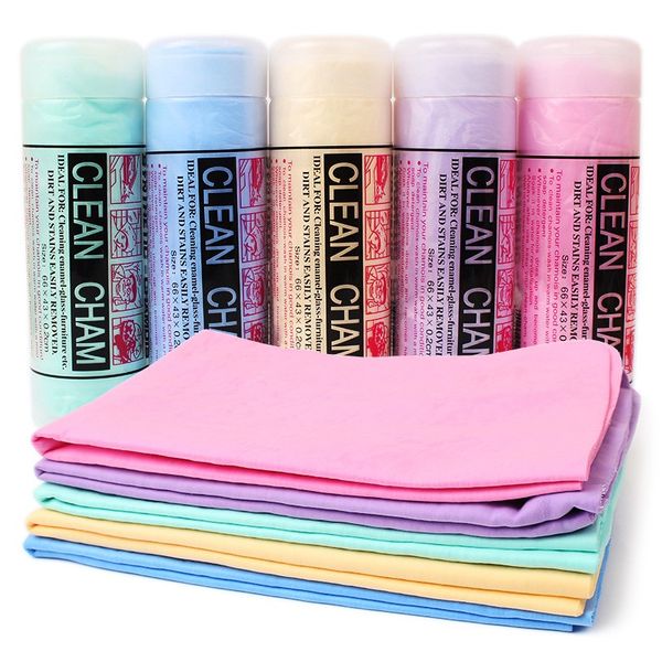 

extra large auto car natural drying chamois 66x43cm 43x32cm approx deerskin cleaning cham genuine leather cloth