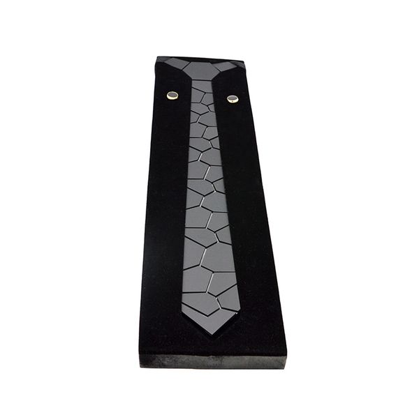

Рождественский костюм Neckktie Black Matte Акриловые мужские галстуки с запонки