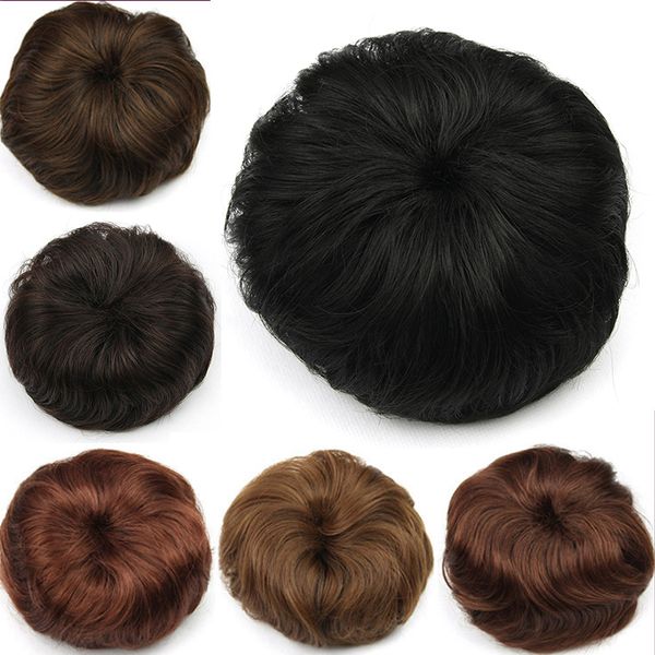 Wholesale New Arrival Thicker Bride Synthetic Hair Chignon Fluffy