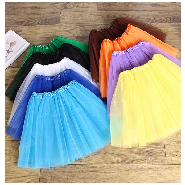 

baby girls childrens kids dance clothing tutu skirt pettiskirt dancewear ballet dress fancy skirts costume gauze skirt for 3-10t
