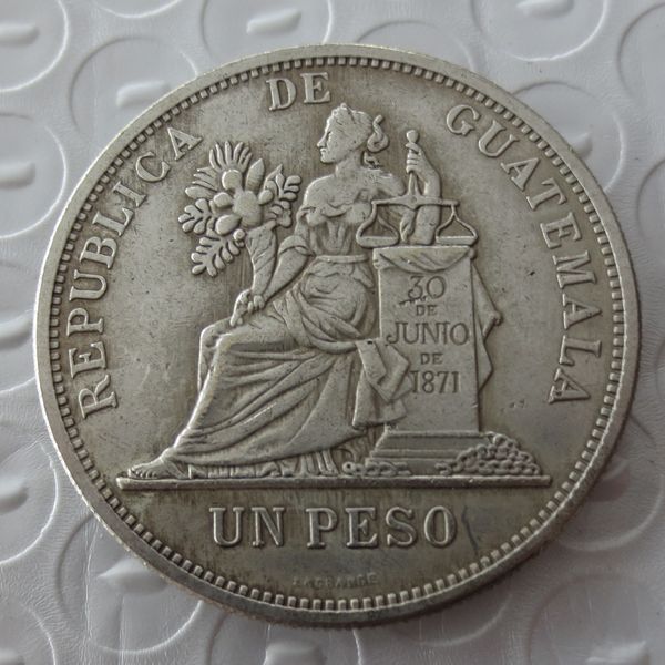 

Гватемала 1894 1 песо копия монеты высокого качества