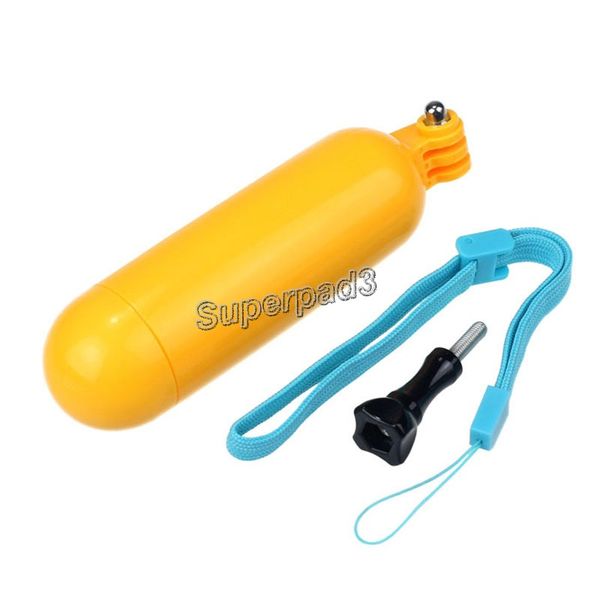 

Mini Portable Floaty Bobber with Strap Floating Diving Buoyancy Camera Hand Grip / Handle Mount Stick + Screw for GoPro Hero 3+