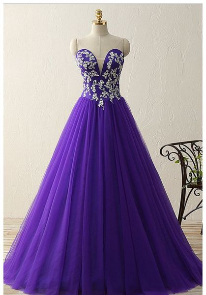 

real pictures ball gown prom dresses sheer with applique long evening gowns lace-up back floor length quinceanera dress, Black