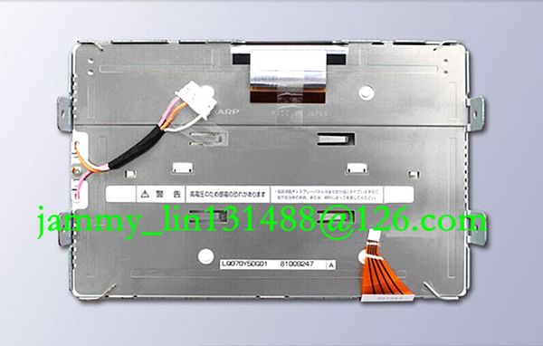 7 inç LCD ekran LQ070Y5DG01 dokunmatik panel ile Range Rover için (2006) Discovery 3 Range Rover Sport 4.2 Araç Ses Navigasyon LCD