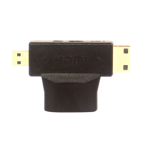 

hd14 hdmi женский к micro и mini hdmi мужской адаптер конвертер 50шт разъем