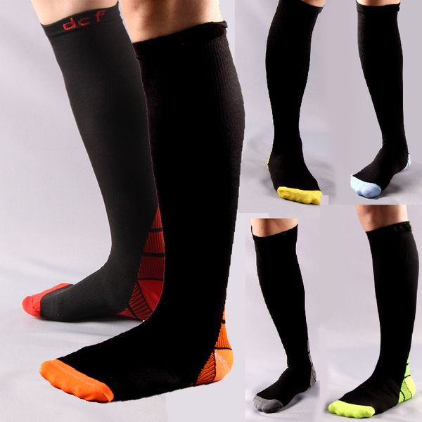 

Новые мужчины баскетбол носки взрослый спорт компрессионные носки Мужские колен