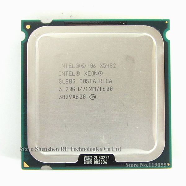 INTEL XEON X5482 Prozessor SLANZ 3,2 GHz 12M 1600 MHz funktioniert auf dem LGA775-Mainboard