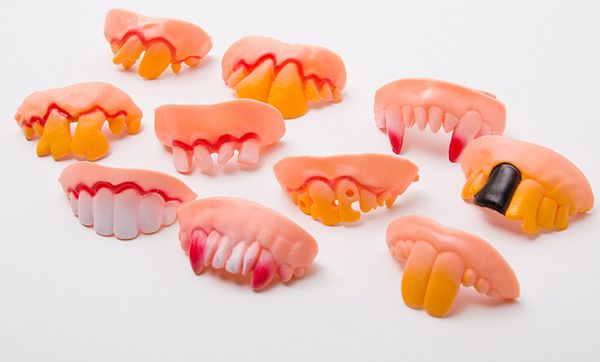 

шутка зубы вставные зубы гнилые день дурака смешные поддельные зубы протезы хэллоуин реквизит костюм маскарадный костюм