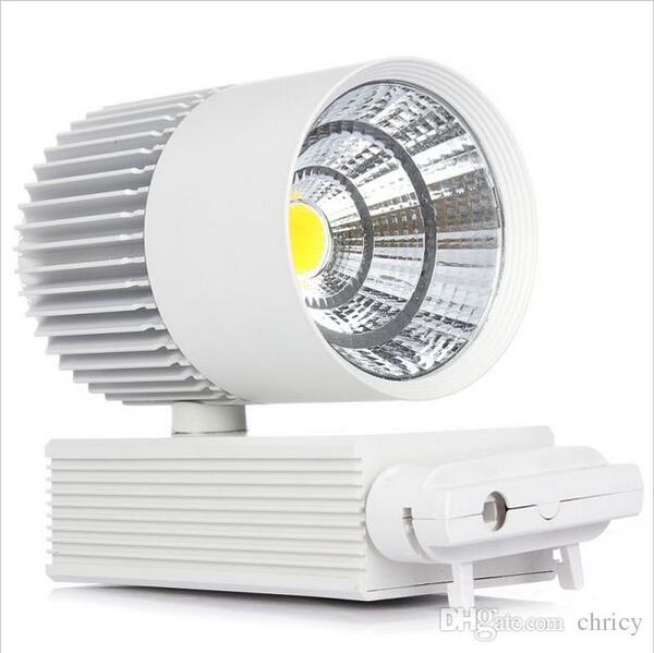 Faretto a binario a LED COB super luminoso da 20 W Faretto ad alta potenza per negozio di abbigliamento Illuminazione a binario ad alta luminosità