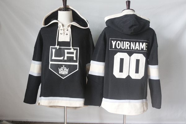

Los Angeles Kings Jerseys Blank 77 Jeff Carter 73 Tyler Toffoli 99 Wayne Gretzky Hoodies Sweatshirts Any Name and Any Number Free Shipping