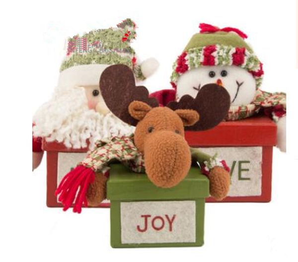 

christmas candies gift storage box christmas festival candy case creative gifts santa clause deer toy box yxt 004