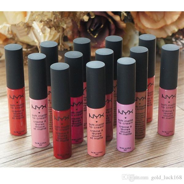 Acheter Rouge à Lèvres Rouge à Lèvres Hot Nyx Matte Matte Liquid Lipstick Nyx Matte Lip Color 12 Couleur Persistent Nude Couleur Non Stick De 1507