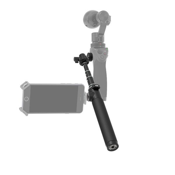 

2016 original dji extension stick telescoping design for osmo handheld 4k camera and 3-axis gimbal part 1 black 5pcs