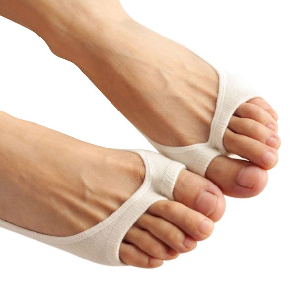 

wholesale-2016 new women fashion summer short toeless socks perfect for peep-toe high-heel shoes 2 pair, Black;white